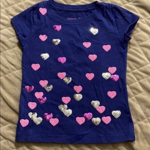 Sequin Heart TShirt